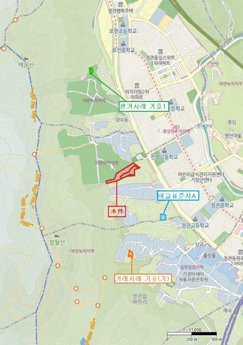 부산광역시 기장군 정관읍 용수리 산129-1 임야 경매 사진 10