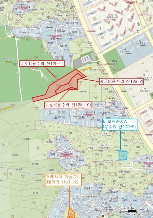 부산광역시 기장군 정관읍 용수리 산129-1 임야 경매 사진 9