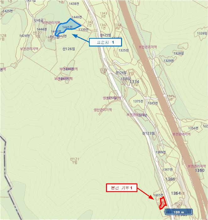 충청북도 영동군 학산면 봉소리 1364-2 전 경매 사진 8