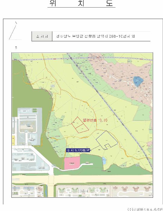 전라남도 무안군 삼향읍 남악리 288-11 임야 경매 사진 4