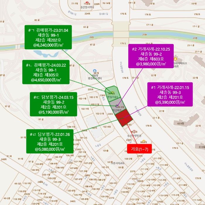 경기도 화성시 노들길 6-12, 1동 2층207호 (새솔동,엠폴리스303)구) 경기도 화성시 새솔동 99-3 근린상가 경매 사진 19