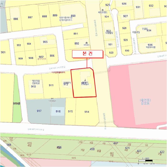 경상남도 김해시 김해대로2400번길 96, 1층 109호 (삼정동,마에스타)구) 경상남도 김해시 삼정동 913 근린상가 경매 사진 62