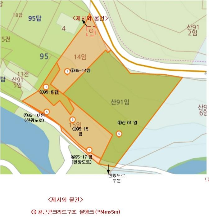 경상남도 양산시 상북면 대석리 95-6 임야 경매 사진 14