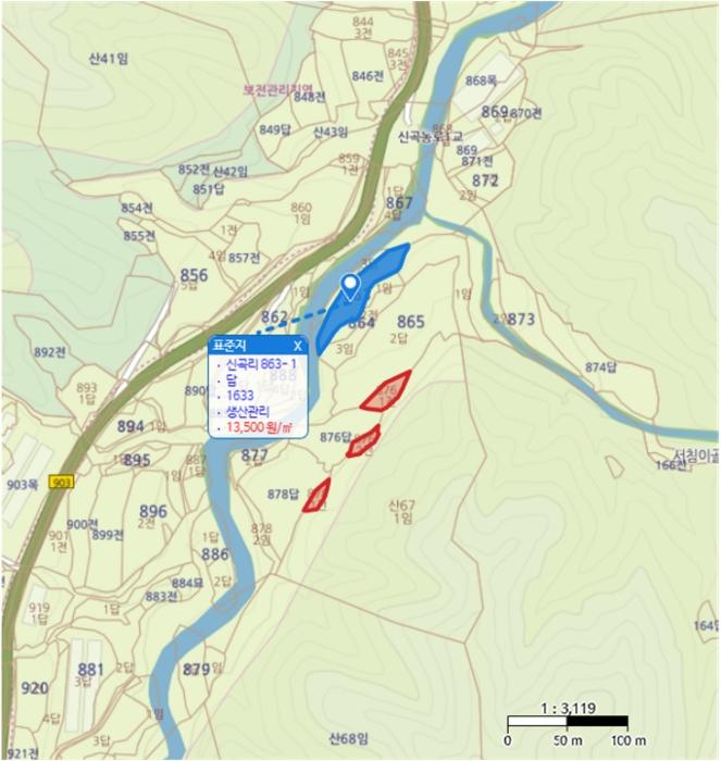 경상북도 김천시 조마면 신곡리 876-1 전 경매 사진 30