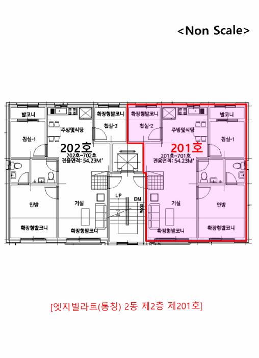 경기도 김포시 통진읍 도사리 480-8 2동 2층201호 다세대(빌라) 경매 사진 9