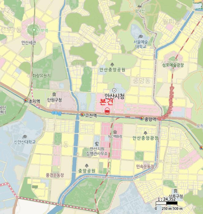 경기도 안산시 단원구 중앙대로 831, 20층2005호 (고잔동,센트럴파크그랑베르)구) 경기도 안산시 단원구 고잔동 526-3 오피스텔 경매 사진 9