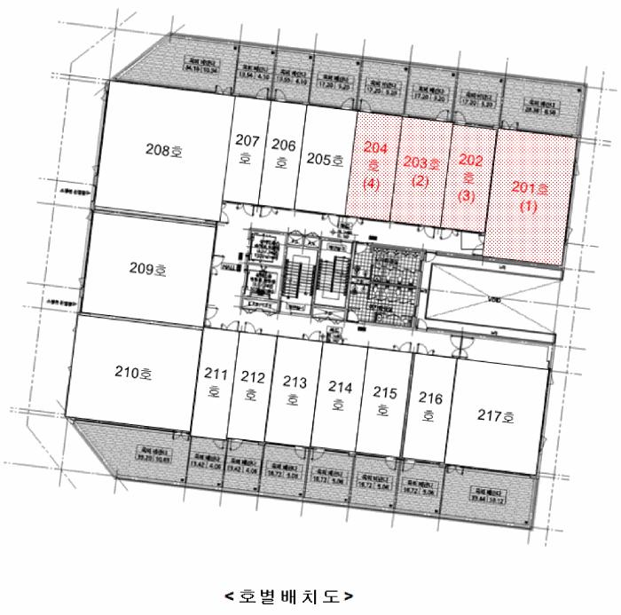 경기도 안산시 단원구 성곡동 838 반달섬라군타워 2층201호 근린상가 경매 사진 15
