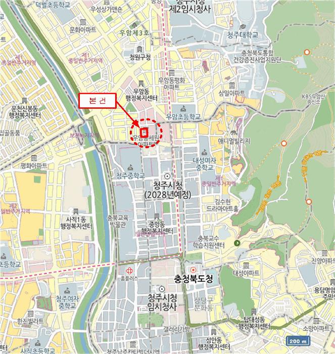 충청북도 청주시 청원구 우암동 328-12 우암세원임대아파트 101동 10층1010호 아파트 경매 사진 6