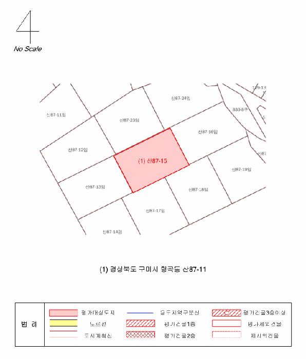 경상북도 구미시 형곡동 산87-15 임야 경매 사진 8