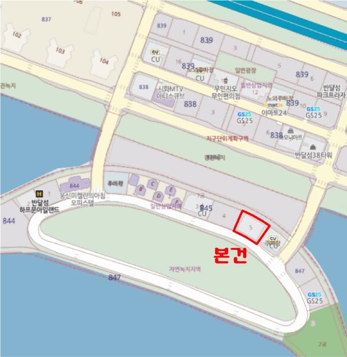 경기도 안산시 단원구 성곡동 845-5 마리나아일랜드 1층115호 근린상가 경매 사진 12