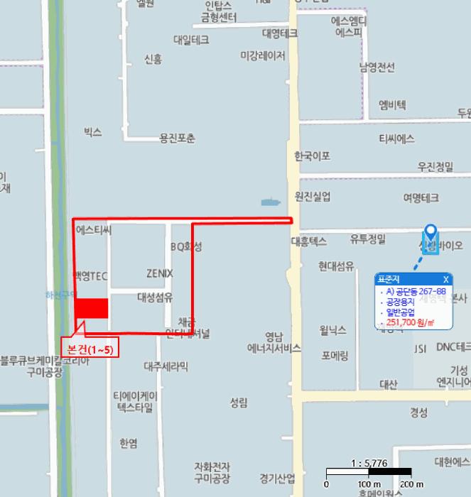 경상북도 구미시 공단동 291-22 공장 경매 사진 34
