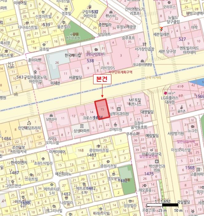 서울특별시 관악구 남부순환로 1466, 4층406호 (신림동,몽삐에뜨골드)구) 서울특별시 관악구 신림동 1474-15 오피스텔 경매 사진 11