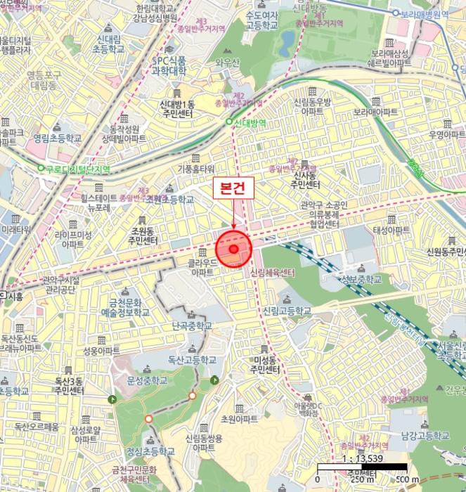 서울특별시 관악구 남부순환로 1466, 4층406호 (신림동,몽삐에뜨골드)구) 서울특별시 관악구 신림동 1474-15 오피스텔 경매 사진 12