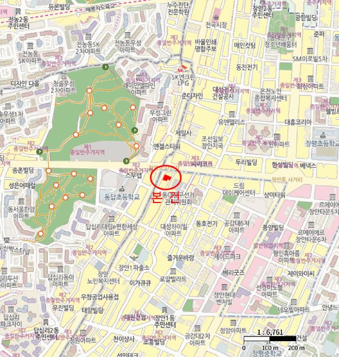 서울특별시 동대문구 장안동 146-18 동일타워 4층 410호 오피스텔 경매 사진 13
