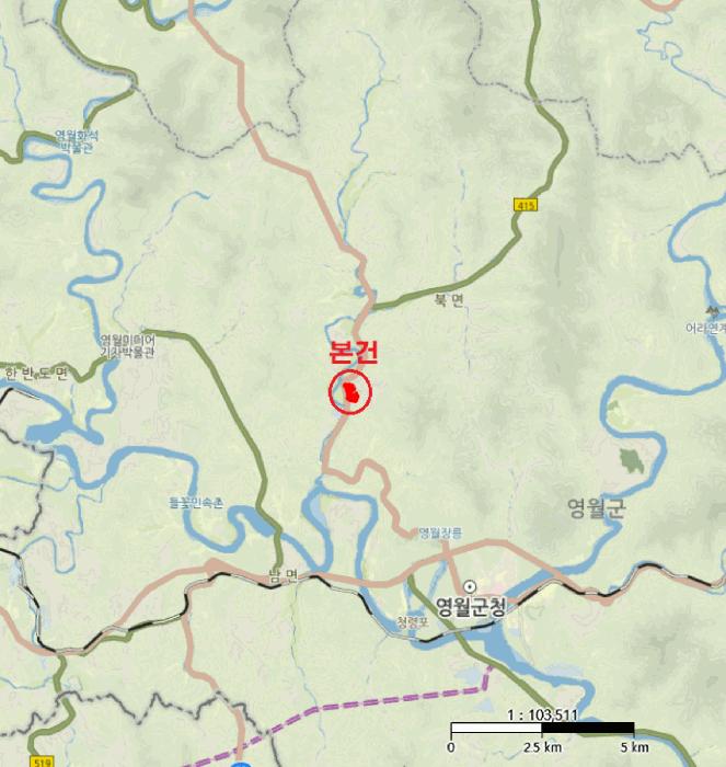강원특별자치도 영월군 북면 문곡리 산116-10 임야 경매 사진 17