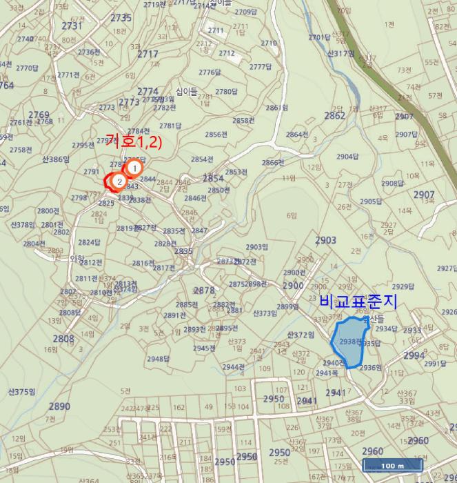경상북도 경주시 산내면 대현리 2786 답 경매 사진 7