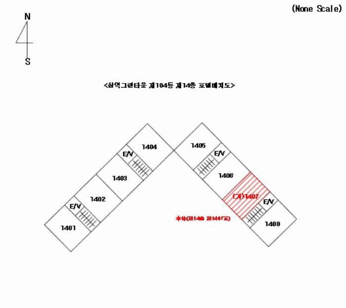 부산광역시 남구 대연동 245-23 삼익그린타운 104동 14층1407호 아파트 경매 사진 6