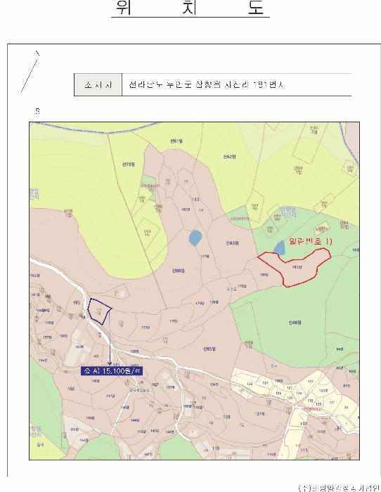 전라남도 무안군 삼향읍 지산리 181 답 경매 사진 4