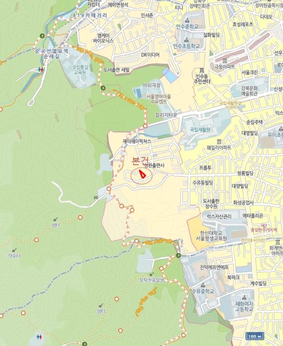 서울특별시 강북구 수유동 산121 임야 경매 사진 12