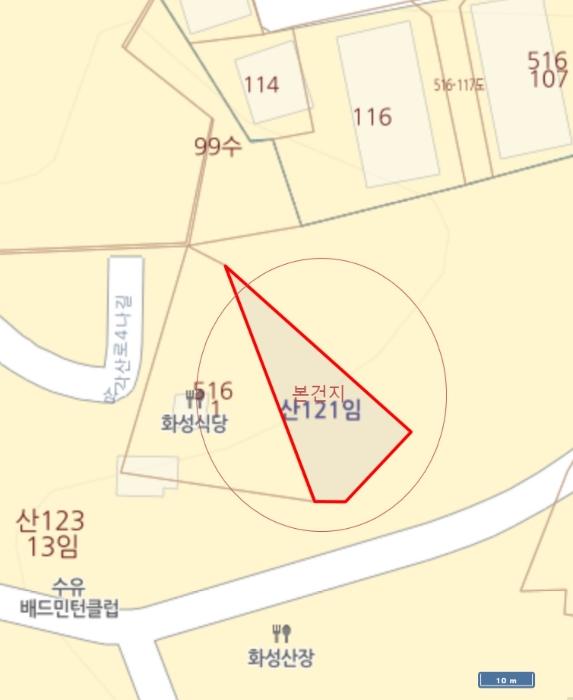 서울특별시 강북구 수유동 산121 임야 경매 사진 9