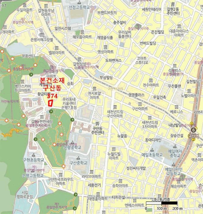 서울특별시 은평구 구산동 374 야긴하이빌 비동 5층501호 다세대(빌라) 경매 사진 16