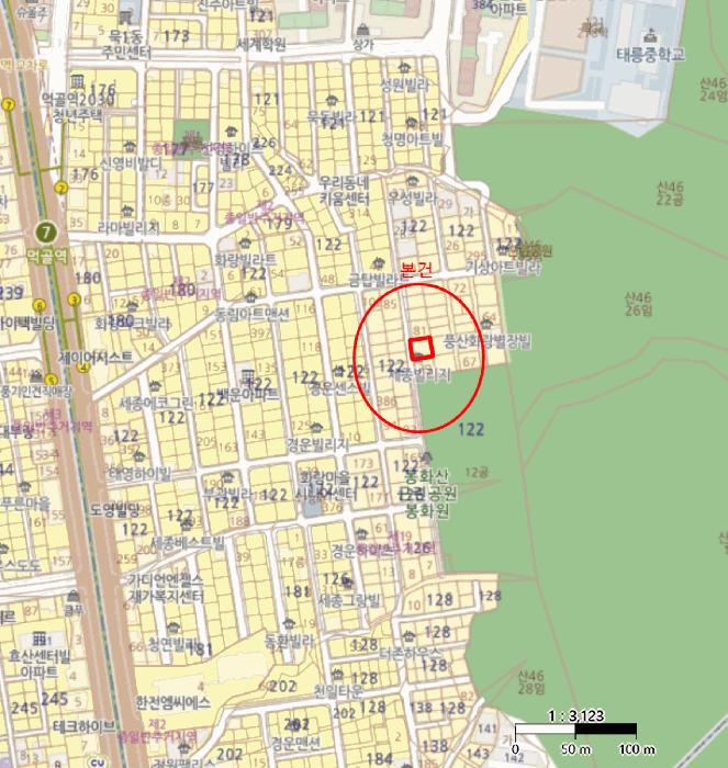 서울특별시 중랑구 묵동 122-80 세종빌리지 4층402호 다세대(빌라) 경매 사진 12