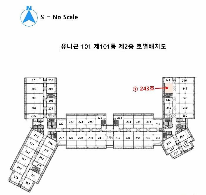 충청남도 아산시 탕정면 용두리 728 유니콘101 1동 2층243호 아파트형공장 경매 사진 16