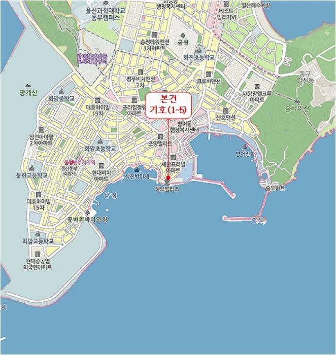 울산광역시 동구 방어동 212 대지 경매 사진 11