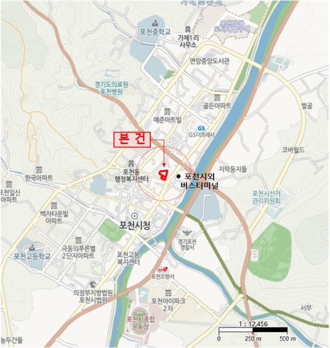 경기도 포천시 중앙로119번길 4, 1동 2층201호 (신읍동,예원프라자)구) 경기도 포천시 신읍동 43-20 근린상가 경매 사진 45