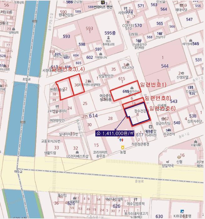 전라남도 여수시 충무동 615 근린상가 경매 사진 30