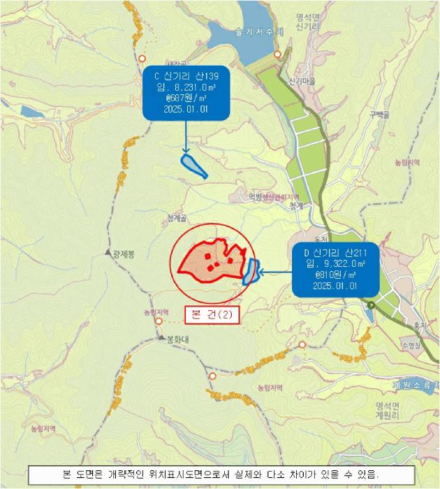 경상남도 진주시 명석면 신기리 산191 임야 경매 사진 9