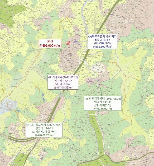 경기도 화성시 송산면 육일리 469 대지 경매 사진 8