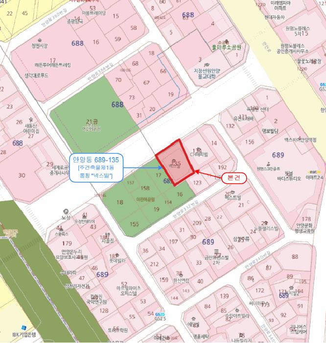 경기도 안양시 만안구 안양동 689-135 주건축물제1동 6층602호 다세대(빌라) 경매 사진 11