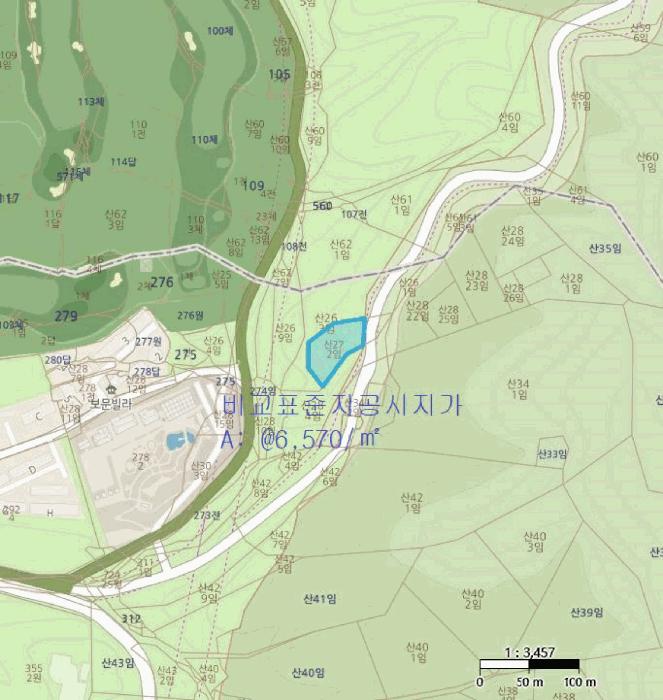 경상북도 경주시 배반동 산16 임야 경매 사진 7