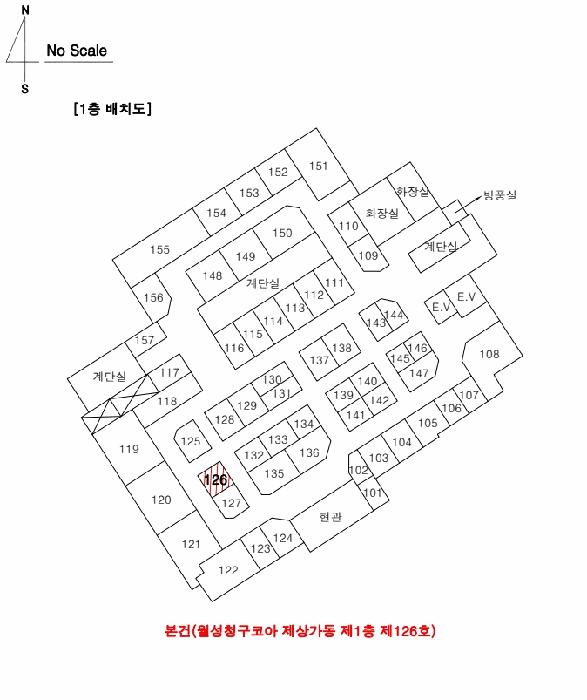 대구광역시 달서구 월성동 89-2 월성청구코아 상가동 1층126호 근린상가 경매 사진 9