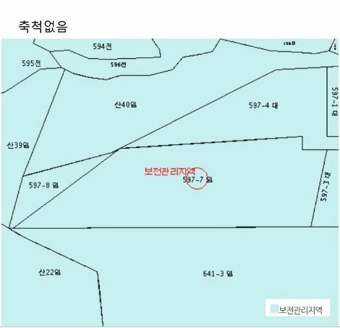 경기도 화성시 정남면 계향리 597-7 임야 경매 사진 10