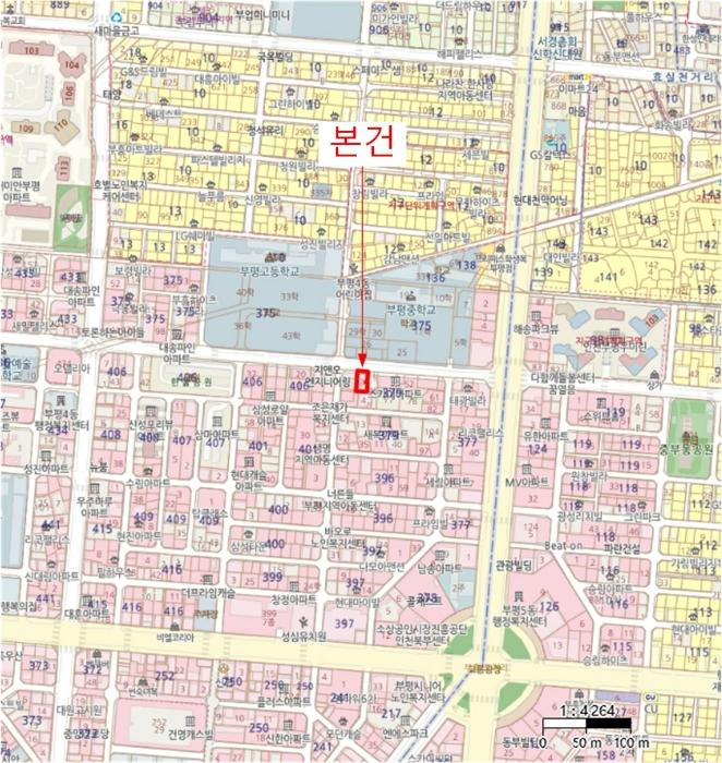 인천광역시 부평구 부흥북로 62, 5층501호 (부평동,청솔스타빌)구) 인천광역시 부평구 부평동 379-3 오피스텔 경매 사진 9