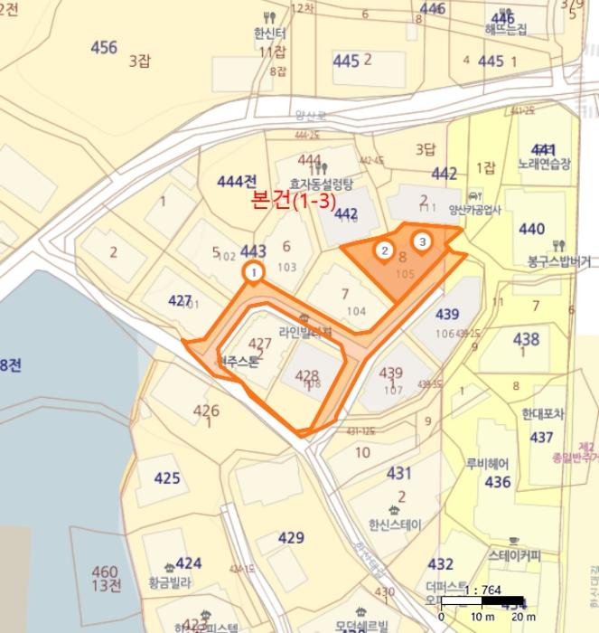 경기도 오산시 양산로 330-21, 2층201호 (양산동,라인빌리지107)구) 경기도 오산시 양산동 439-1 다세대(빌라) 경매 사진 66
