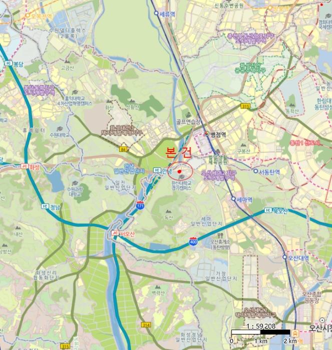 경기도 오산시 양산로 330-21, 2층203호 (양산동,라인빌리지107)구) 경기도 오산시 양산동 439-1 다세대(빌라) 경매 사진 70