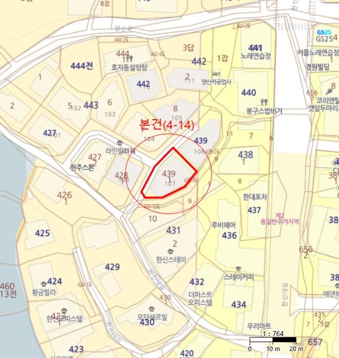경기도 오산시 양산로 330-21, 3층301호 (양산동,라인빌리지107)구) 경기도 오산시 양산동 439-1 다세대(빌라) 경매 사진 67