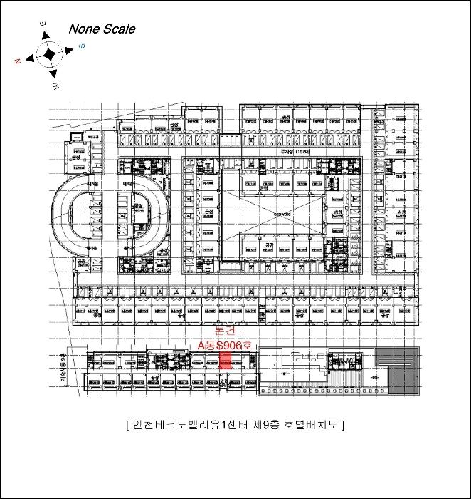 인천광역시 부평구 주부토로 236, 9층에이동에스906호 (갈산동,인천테크노밸리유1센터)구) 인천광역시 부평구 갈산동 94 아파트형공장 경매 사진 8