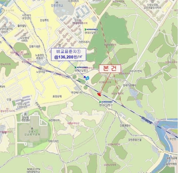 강원특별자치도 강릉시 청량동 573 대지 경매 사진 7