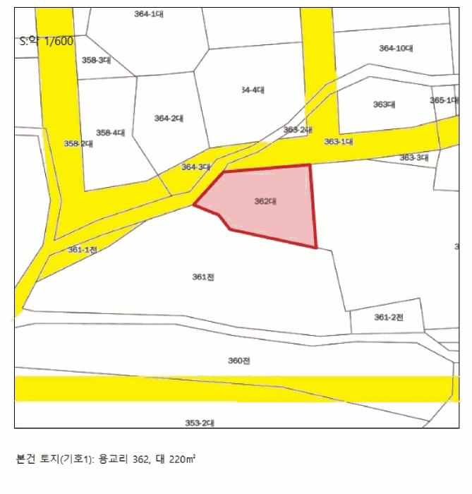 충청북도 충주시 동량면 용교리 362 대지 경매 사진 11