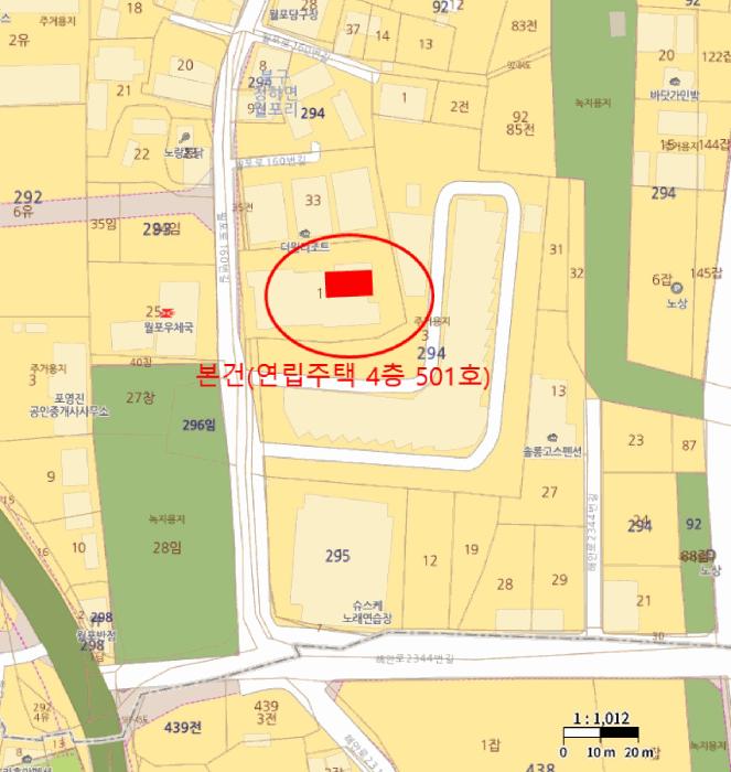 경상북도 포항시 북구 청하면 월포리 294-11 4층501호 다세대(빌라) 경매 사진 15