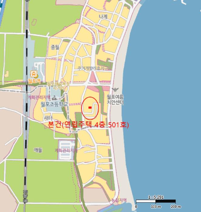경상북도 포항시 북구 청하면 월포리 294-11 4층501호 다세대(빌라) 경매 사진 16