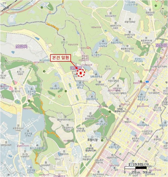 경상북도 포항시 북구 득량동 305-4 초원힐트리움 1층 101호 아파트 경매 사진 8