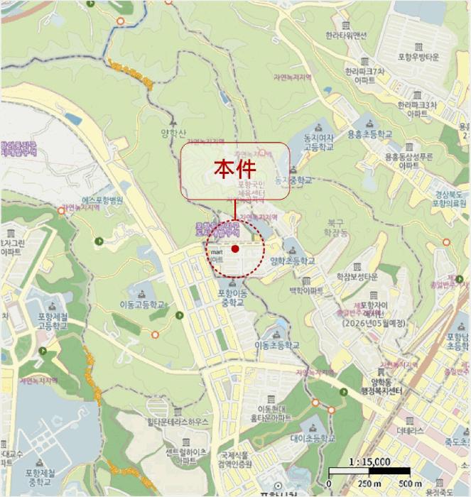 경상북도 포항시 북구 득량동 305-4 초원힐트리움 3층 302호 아파트 경매 사진 11