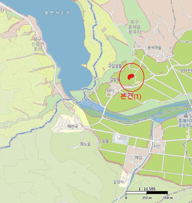 경상북도 포항시 북구 기계면 성계리 1158 답 경매 사진 25