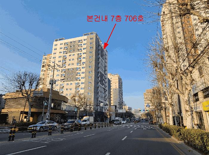 인천광역시 미추홀구 주안동 695-10 브릴리언트 7층706호 오피스텔 경매 사진 1
