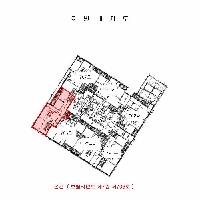인천광역시 미추홀구 주안동 695-10 브릴리언트 7층706호 오피스텔 경매 사진 10